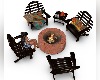 Firepit Chat Fall w teal
