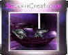 $NY$ Purple Cuddle Chair