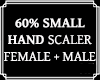 Hand Scaler Unisex 60%