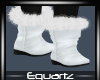 Christmas White Boots