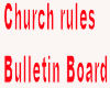 Church Rules