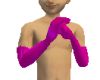 AYT Pink Velvet Gloves