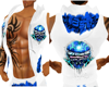 Dub Gas Mask Blue Hoody