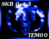T|DJ M.O.H Blue Skull