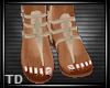 TD l Speck Cream Sandals