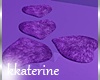 [kk] Glow Rug Purple