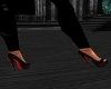K* Black and Red heels