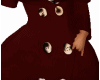 Burgunday coat dress