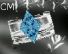 CM BLUE DIAMOND RING
