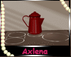 AXL Red Coffee /TeaPot
