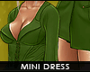 ! Tropical . mini dress