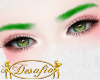 Eyebrows Green
