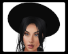 Black boho hat