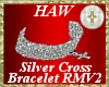 Silver Cross Bracelet MR