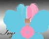 Cotton Candy Flower Wing