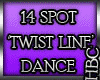 :HB:14p Twist Line Dance