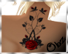 [obz]Rose neck tattoo