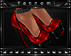 Y| Rock Heels PVC Red