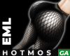 EML Mesh Pants Black