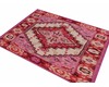 Boho Rug | Pink + Red