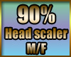 Head scaler 90% M/F