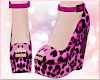 Pink Leopard Heels