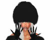 Fluff Ball Hat Blk