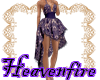 ^HF^ Purple Floral Dress