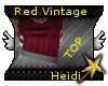 [H] Vintage Red Top