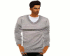 V-Neck Sweater Beige