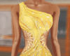 Yellow Beaded Gown