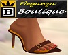 (B)  Eleganz Brown Heels