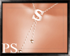 PS. Letter S Necklace