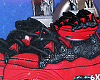 Red Chrome Hearts