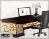 A| Office Mahogany Desk