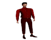 {B} Men's Red Suit