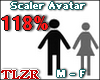 Scaler Avatar M - F 118%