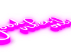 MC| Pink Good Vibes Sign