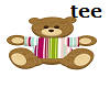 :T stuffed bear girl