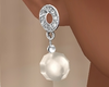 Pearl Earrings silver