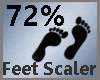 Feet Scaler 72% M A