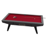 Red LV Pool Table