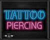 NH_ Tattoo Piercing Neon