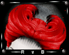 RVB Batty hair.Red & Blk