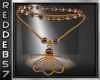 Gold Topaz Jewelry Set