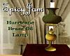 Brass Hurricane Lamp 6