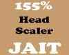 155% Head Scaler