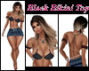 Busty Black Bikini Top