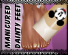 Manicured Feet Mickey 2