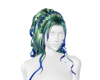 Blue & Green Hairstyle